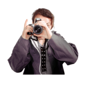 Permission for image (man taking photo of you)